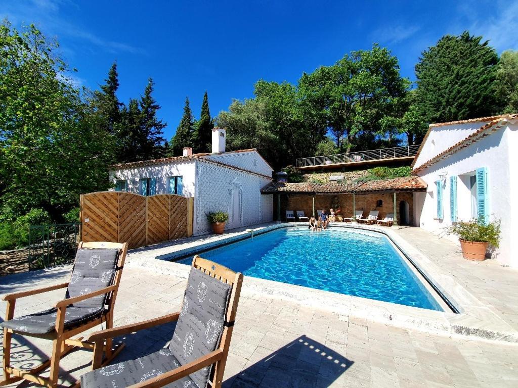 Apartment Picasso In Large Park With Heated Pool Chateauneuf-Grasse Exterior photo
