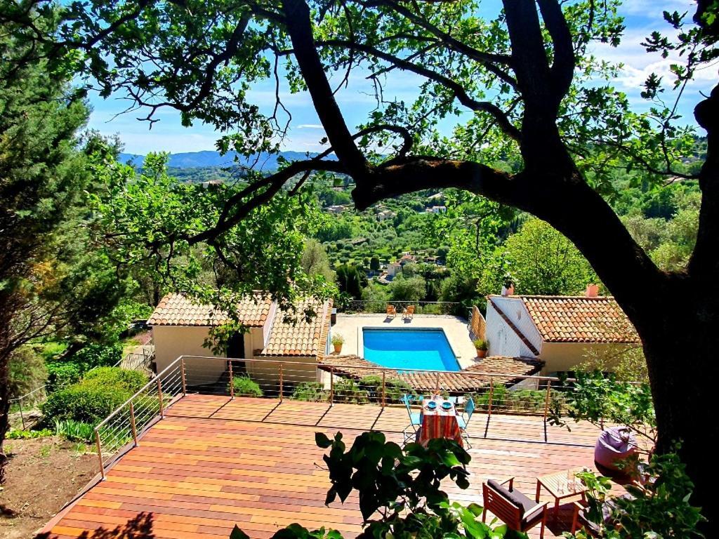 Apartment Picasso In Large Park With Heated Pool Chateauneuf-Grasse Exterior photo