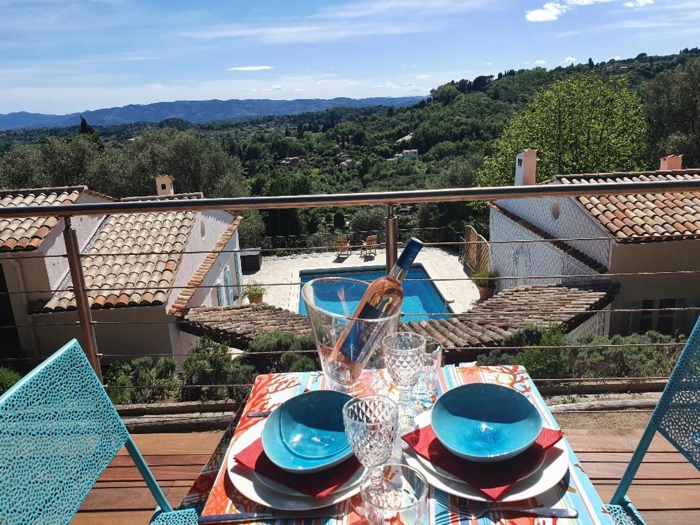 Apartment Picasso In Large Park With Heated Pool Chateauneuf-Grasse Exterior photo